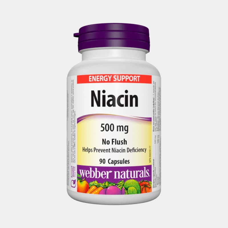 Niacín 500mg (Vitamín B3)