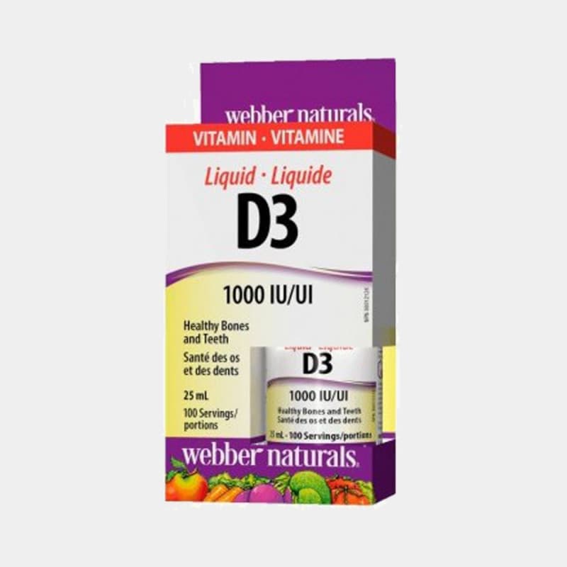 Vitamín D3 v tekutej forme 1000 IU