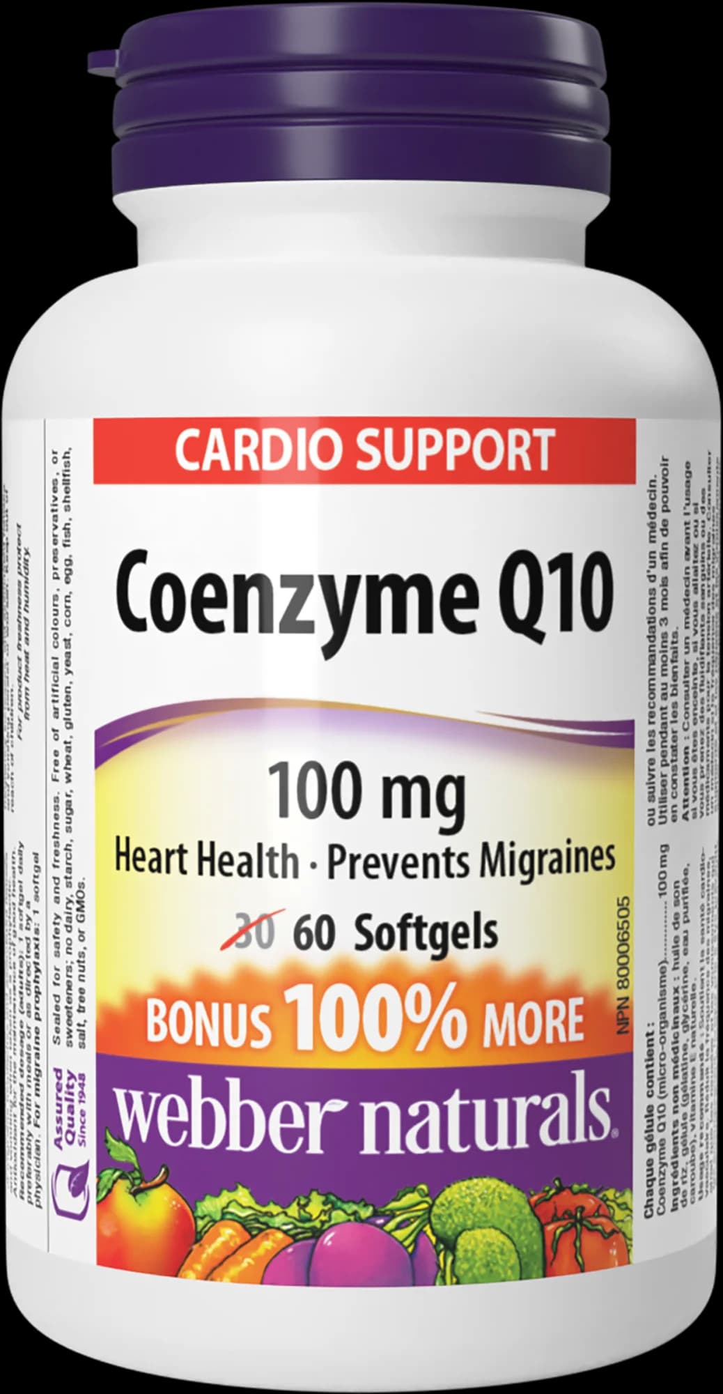 Koenzým Q10 100mg + 100% ZDARMA – obrázok 2