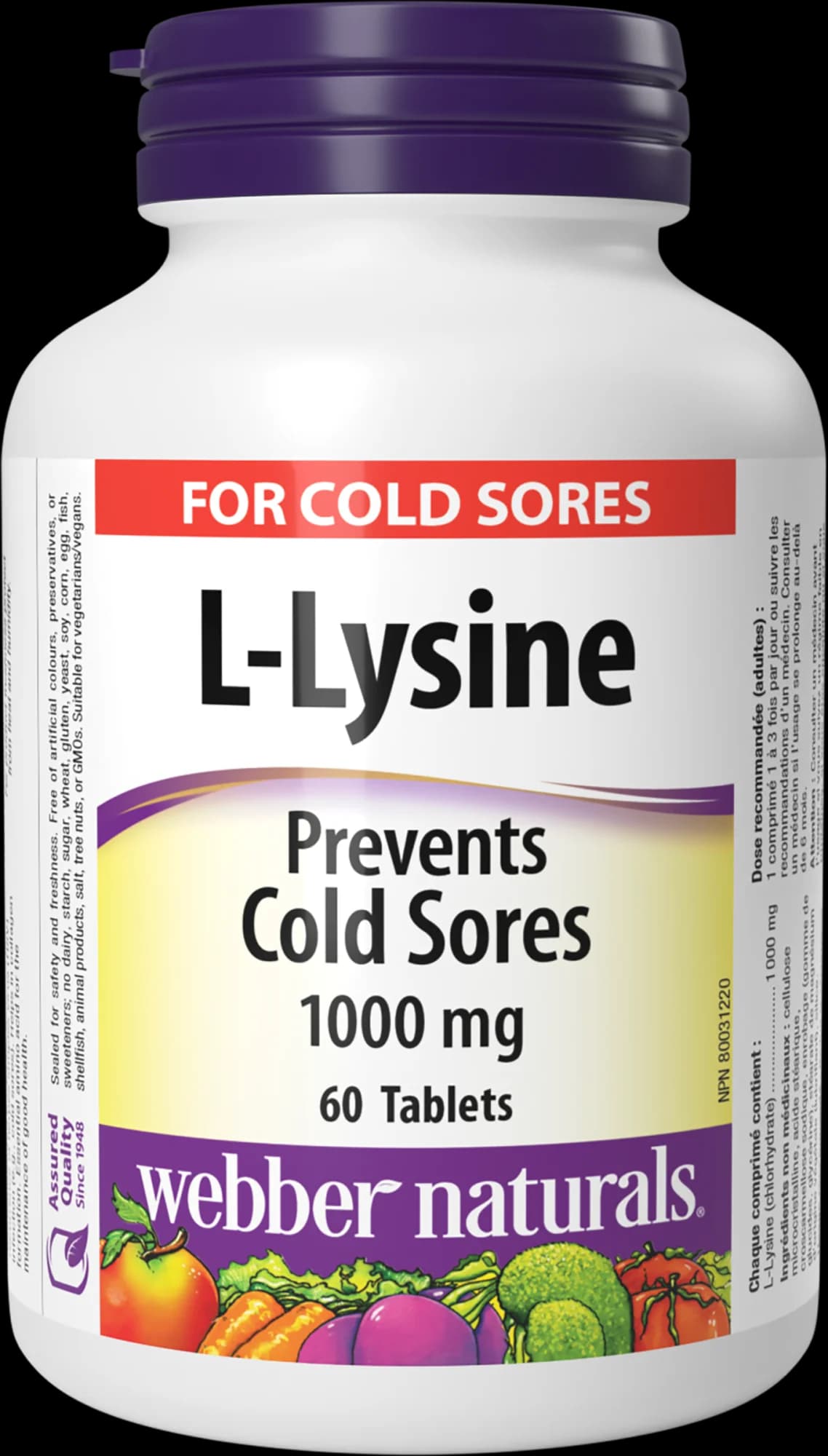 L-Lysine 1000mg – obrázok 2