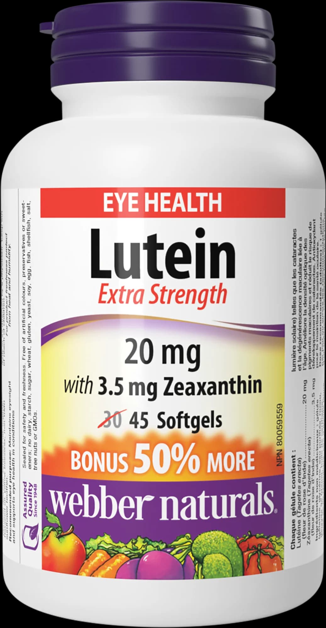 Luteín a Zeaxantín 20mg – obrázok 2