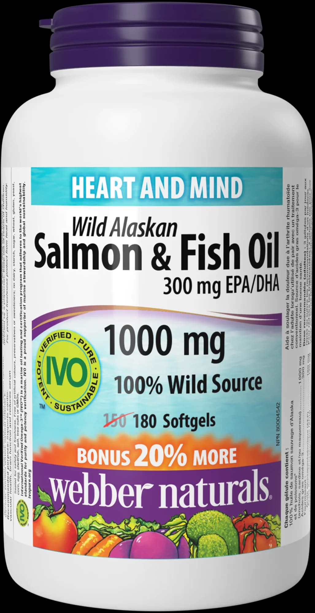 Omega-3 losos a ryba 1000mg – obrázok 2