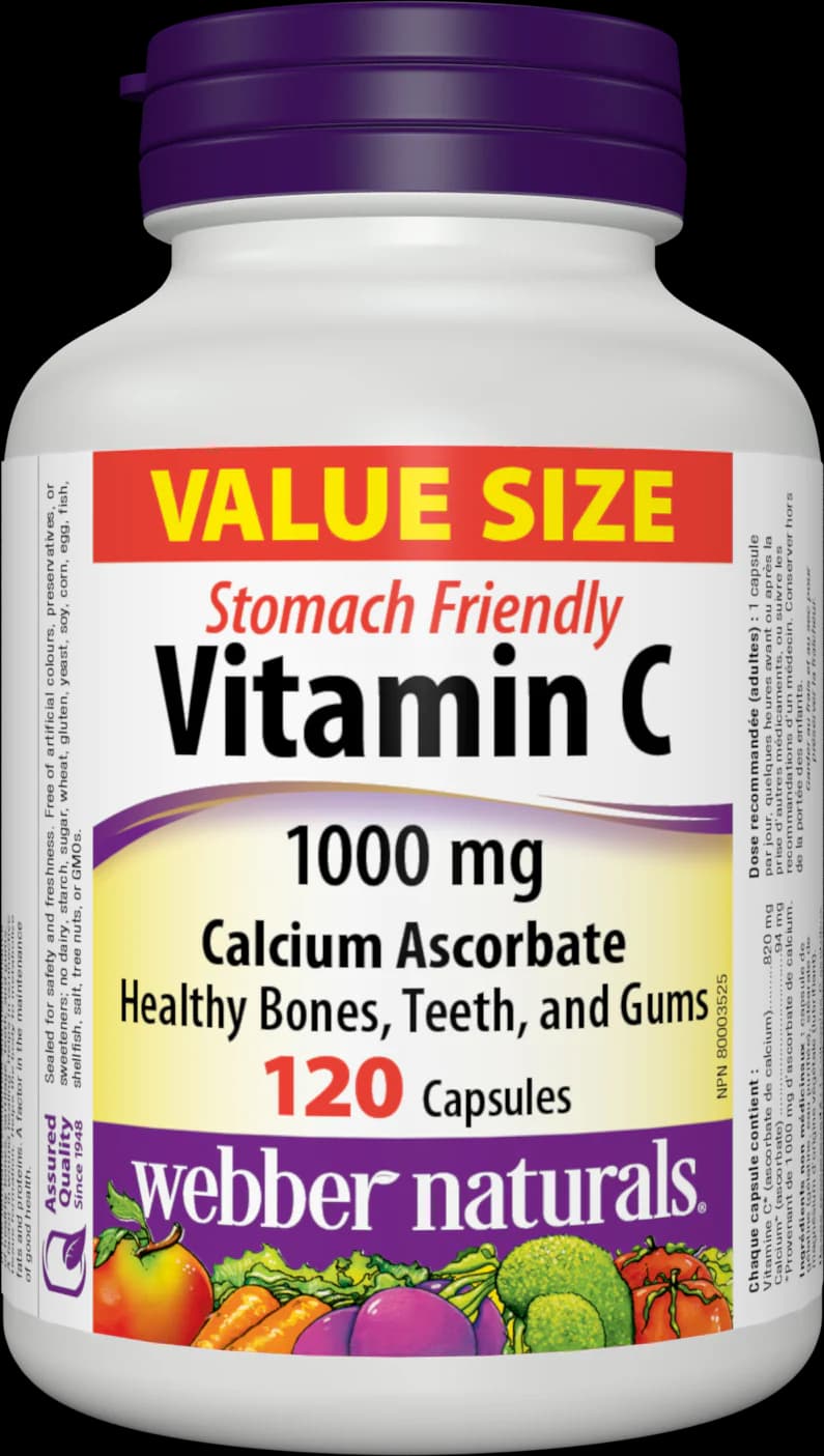 Vitamín C 1000mg, Vápnik – obrázok 2