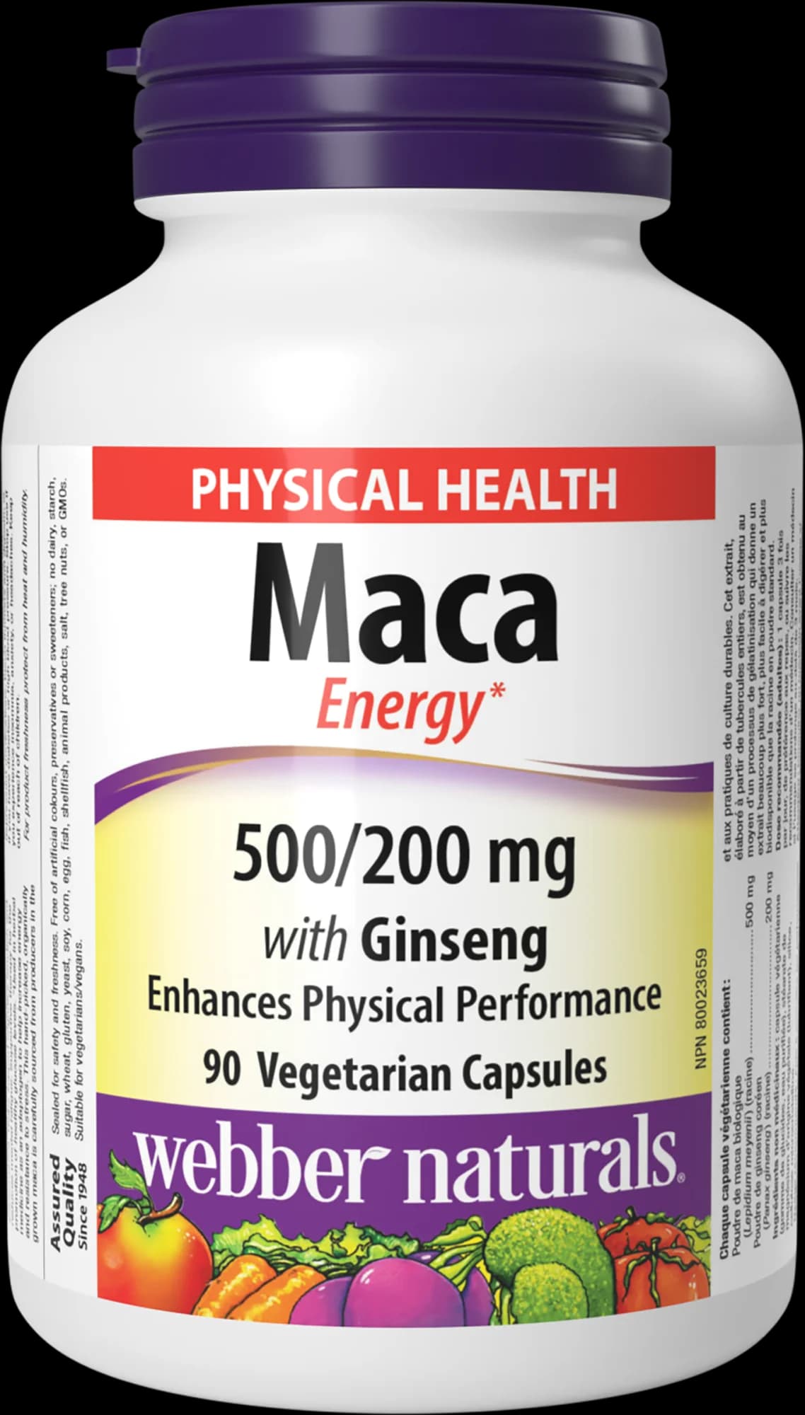 Maca a Ženšen 500/200mg – obrázok 2
