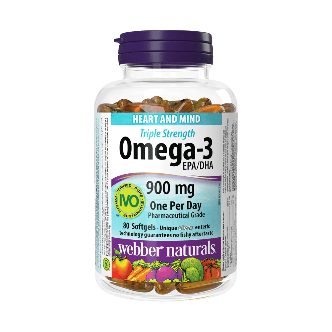 Trojitá sila Omega-3 900 mg EPA/DHA Bez rybej pachuti – obrázok 2