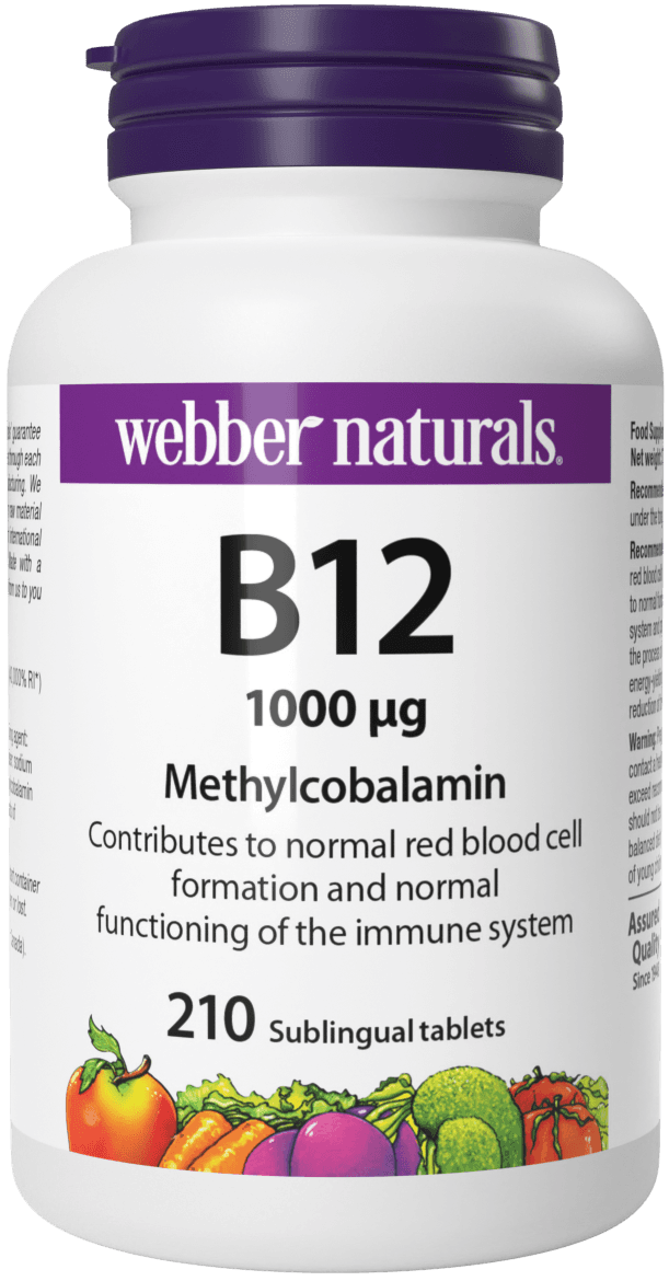 Vitamín B12 1000mcg Metylkobalamin – obrázok 2