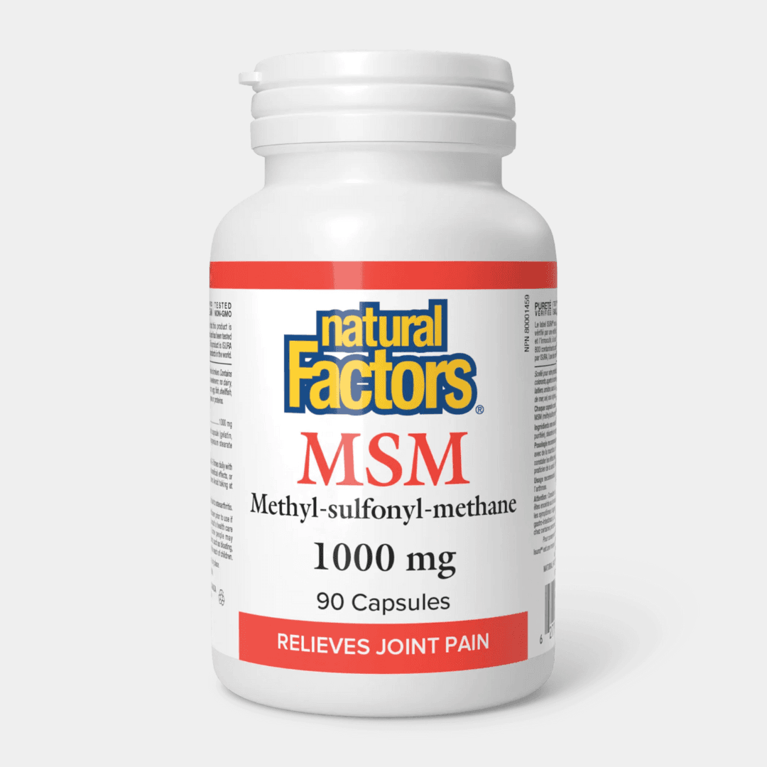 MSM 1000 mg (methyl-sulfonyl-methane) - Natural Factors