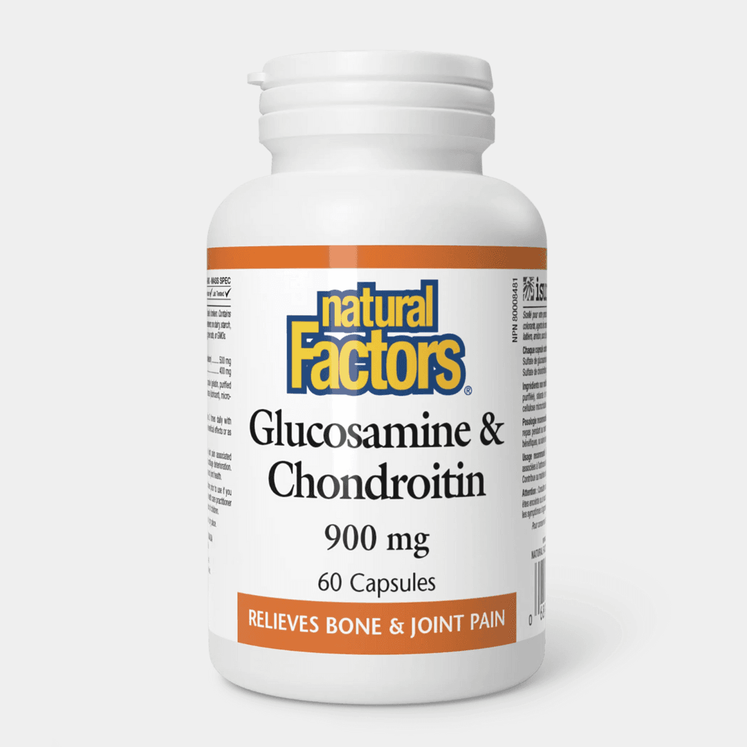 Glukosamín, Chondroitín 900 mg - Natural Factors