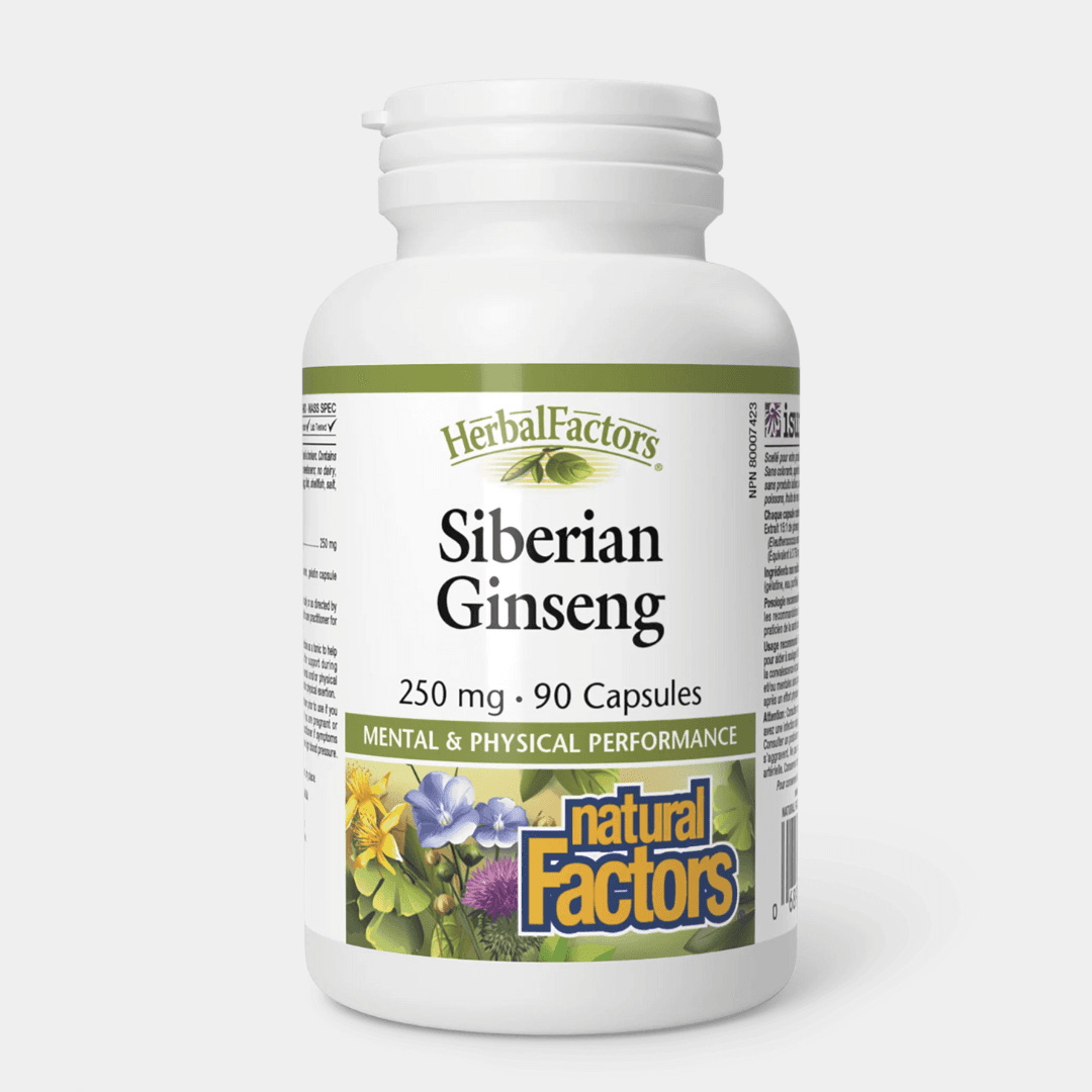 Ženšen sibírsky 250 mg - Natural Factors
