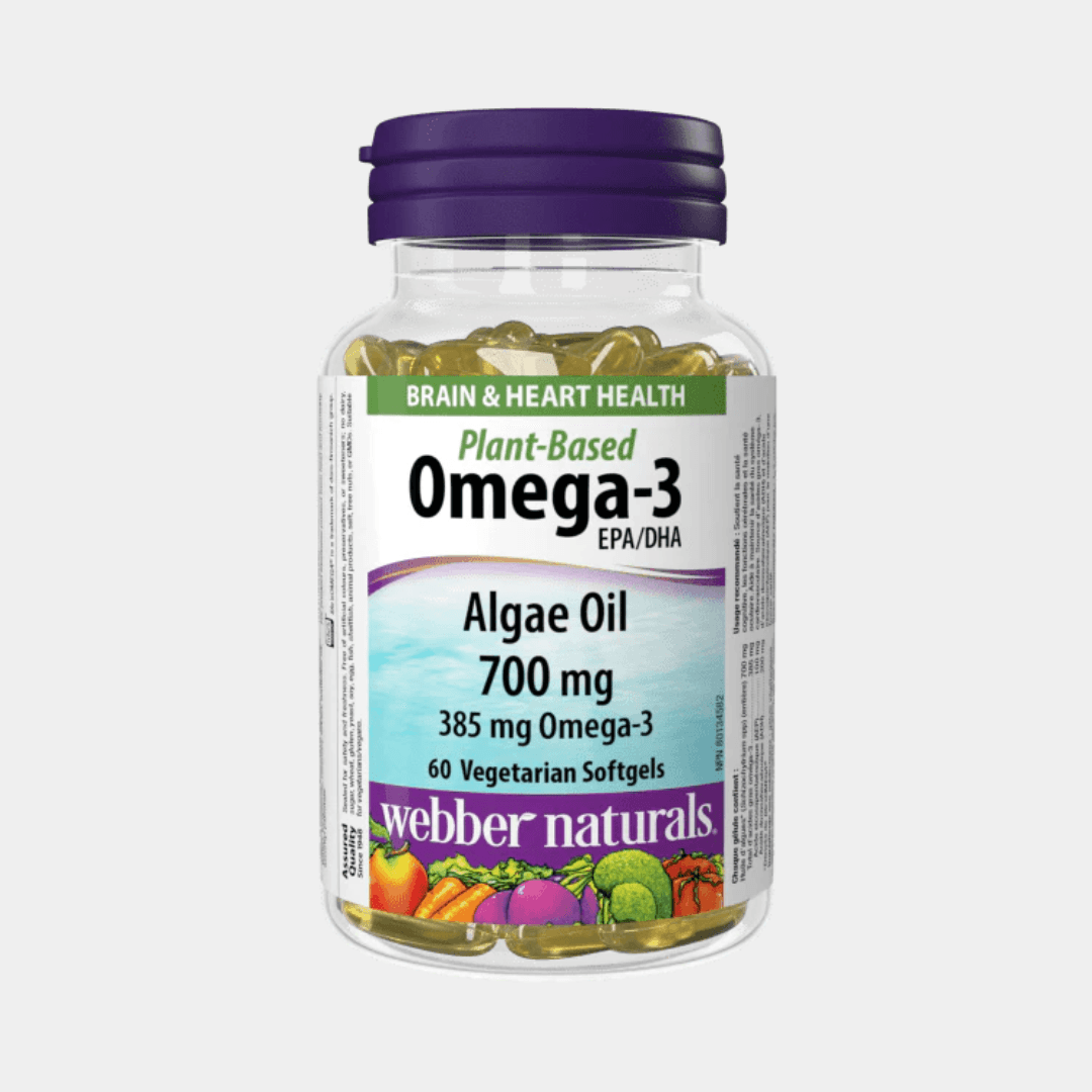 Omega-3 z oleja z rias na rastlinnej báze